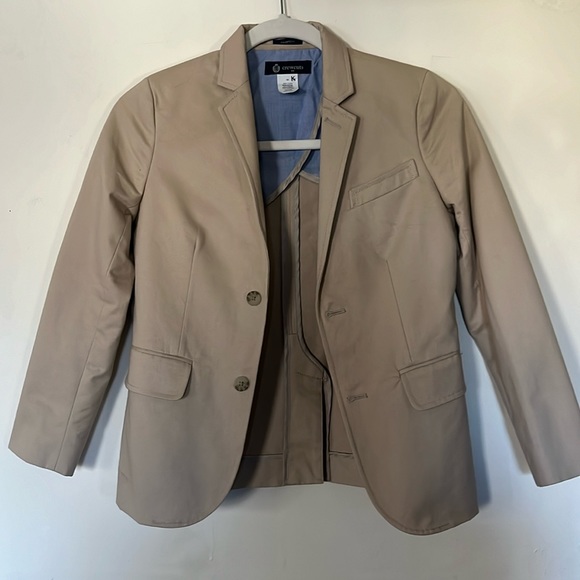 Crewcuts size 10 tan boys blazer - Picture 2 of 6